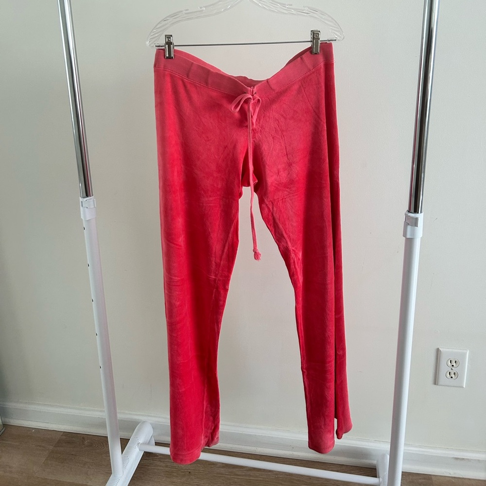 Original juicy Couture women’s medium watermelon Pink Joggers
